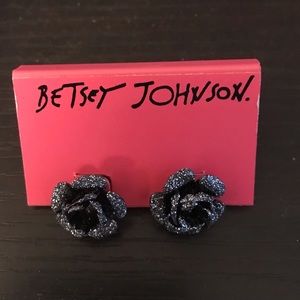 Betsy Johnson pierced earrings. NWT